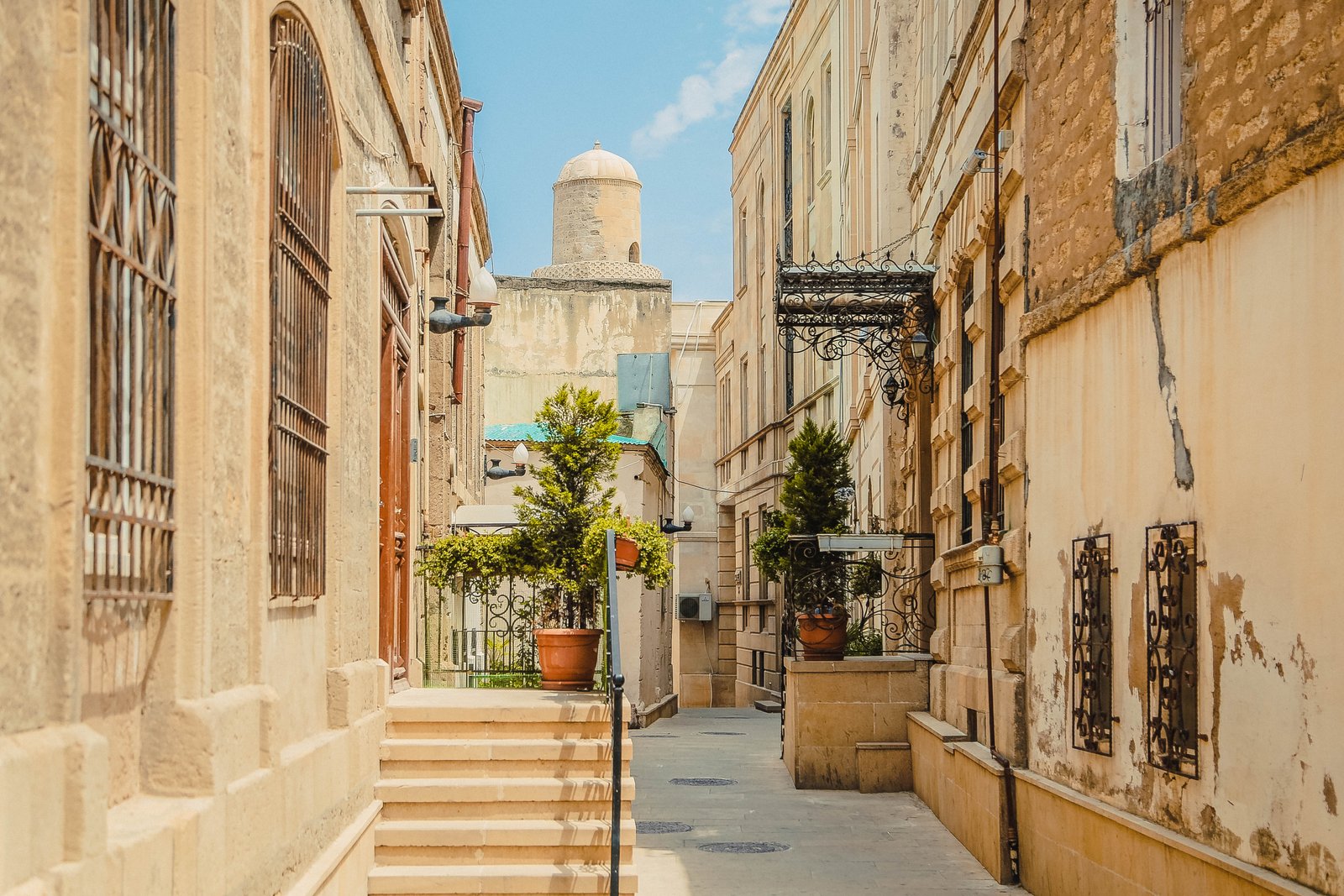 Gasse in der Altstadt von Baku