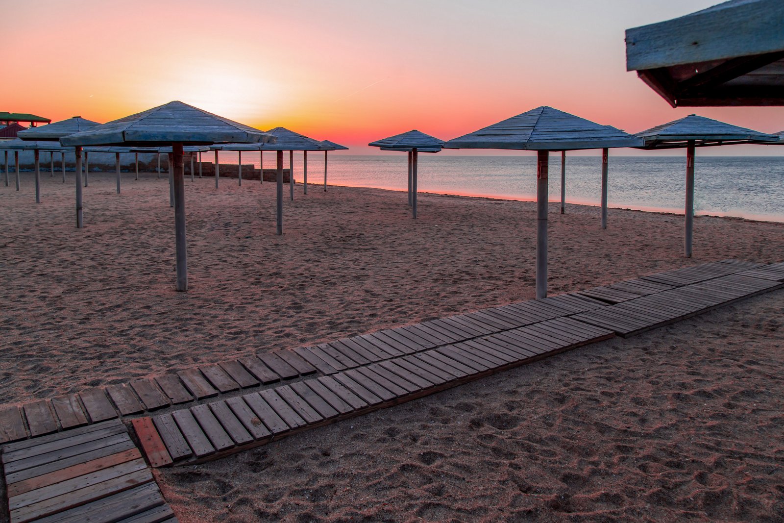 Strand am Kaspischen Meer