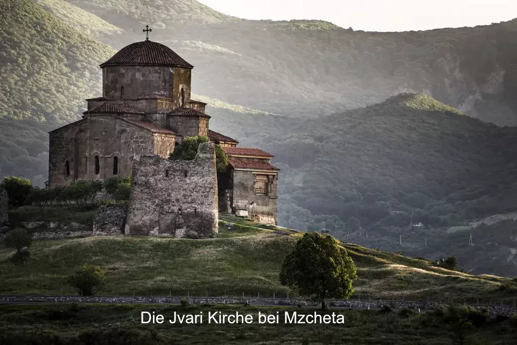 Jvari Kirche bei Mzcheta Georgien