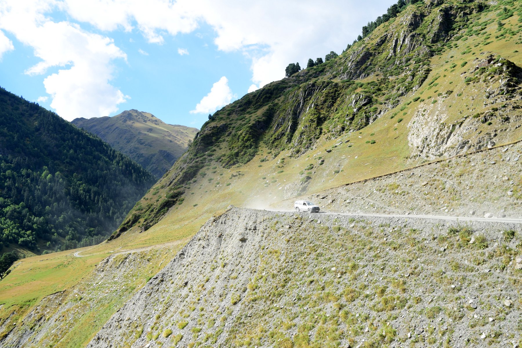 4x4 Off-Road Jeeptour Georgien Kaukasus Tuschetien Kaukasus-Reisen