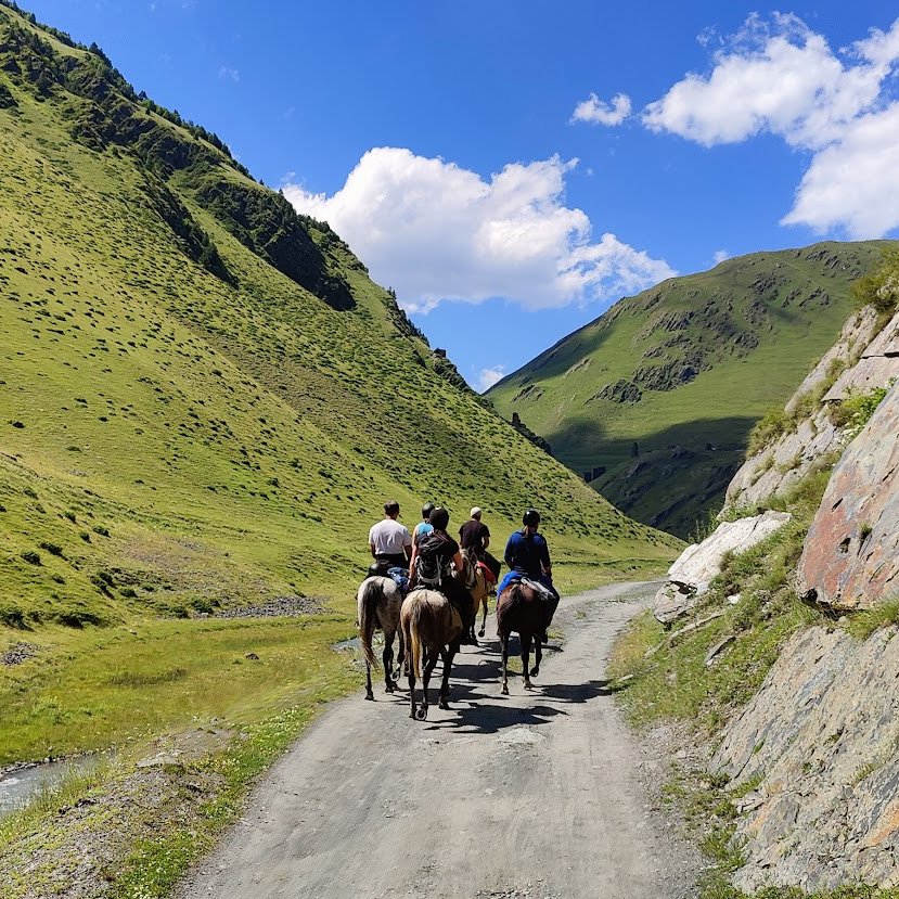 Georgienurlaub - Reiten in Tuschetien