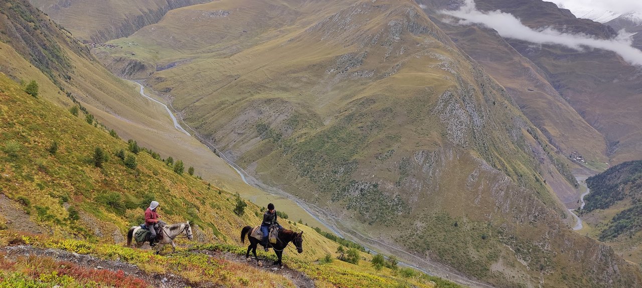 Reiten in Tuschetien Georgien