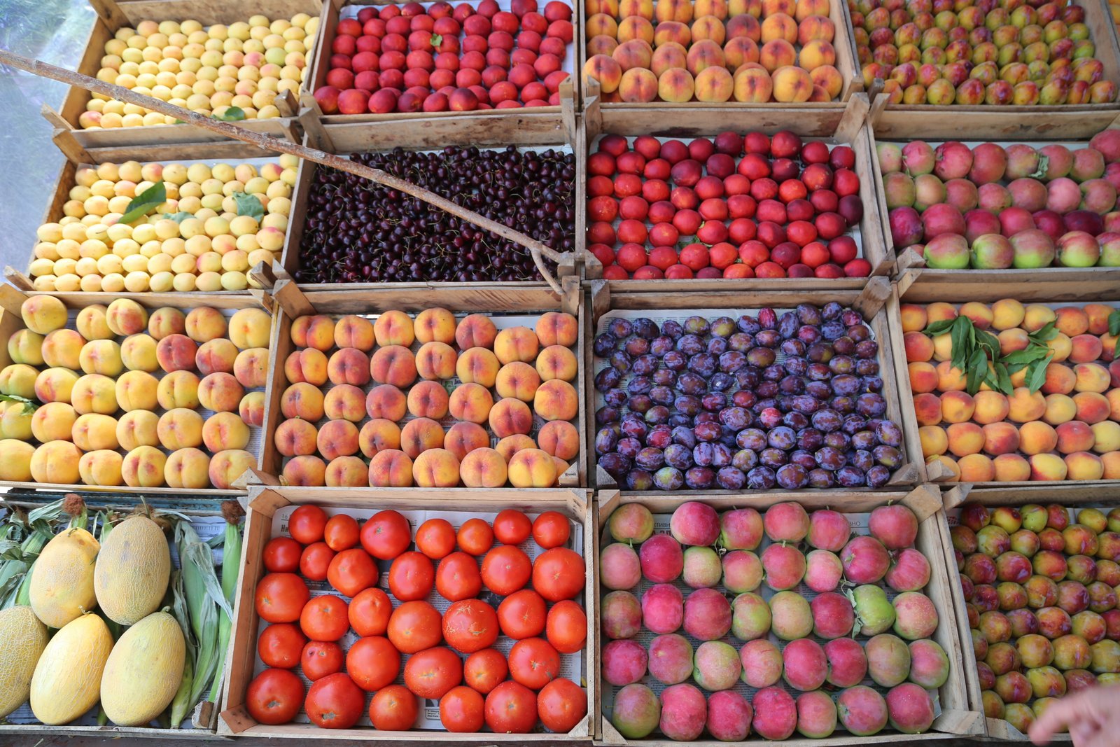 Obststand Armenien